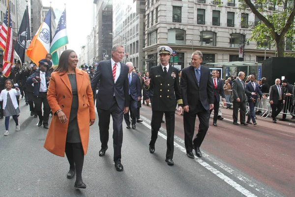 Nycs 102Nd Annual Veterans Day Parade November 2021 New York — Stock Photo, Image