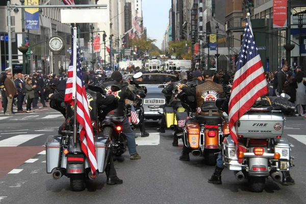 Nycs 102Nd Annual Veterans Day Parade November 2021 New York — Stock Photo, Image