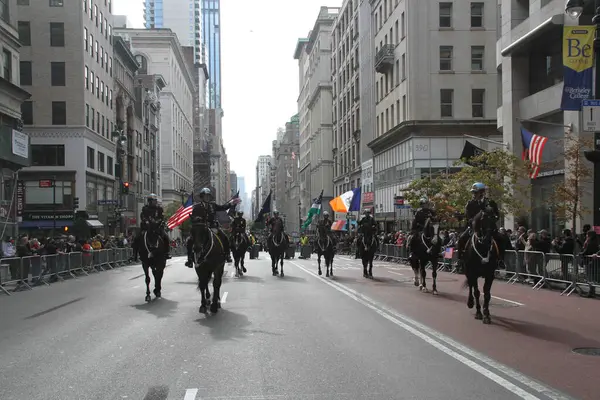 Nycs 102Nd Annual Veterans Day Parade November 2021 New York — Stock Photo, Image