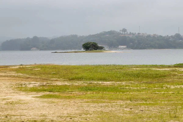 Barragem Guarapiranga Novembro 2021 Brasil São Paulo Vista Represa Guarapiranga — Fotografia de Stock