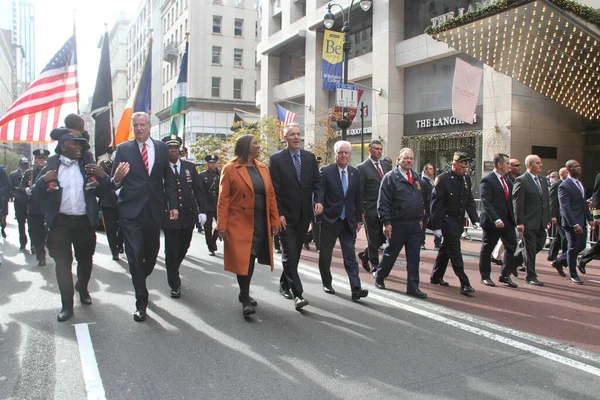Nycs 102Nd Annual Veterans Day Parade November 2021 New York — Stockfoto