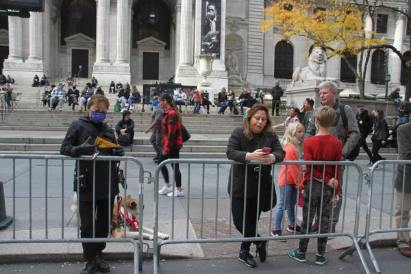 Nycs 102 Yıllık Gaziler Günü Geçidi Kasım 2021 New York — Stok fotoğraf