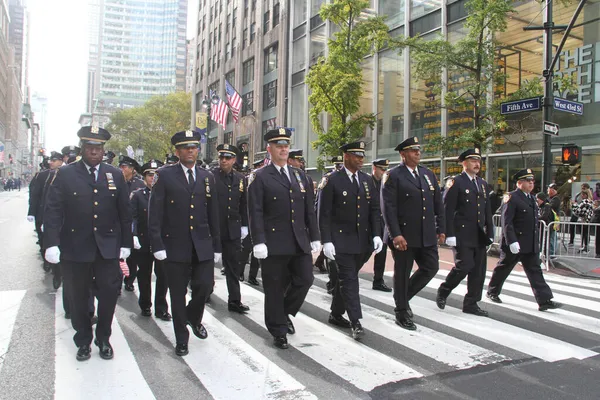 New York 102 Výroční Přehlídka Dne Veteránů Listopadu 2021 New — Stock fotografie