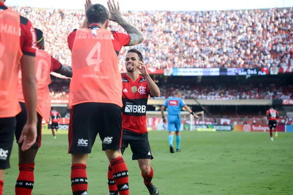 Brasilianische Fußballmeisterschaft Sao Paulo Und Flamengo November 2021 Sao Paulo — Stockfoto