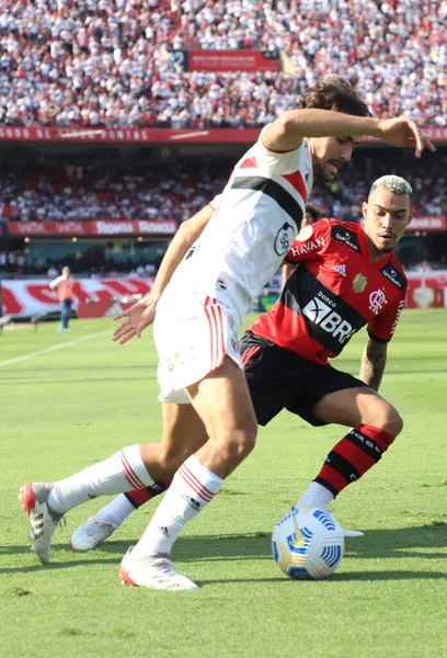 Campeonato Brasileiro Futebol São Paulo Flamengo Novembro 2021 São Paulo — Fotografia de Stock