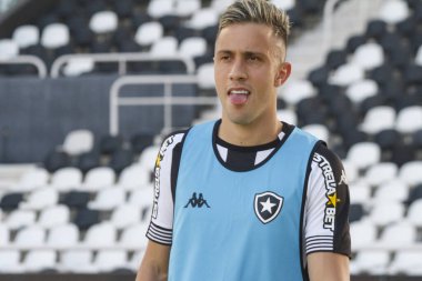 Brezilya Futbol Şampiyonası - İkinci Lig Botafogo ve Operario-PR. 15 Kasım 2021, Rio de Janeiro, Brezilya: Botafogo ve Operario-PR arasındaki futbol maçı, Brezilya Futbol Şampiyonası 'nın 36. turu için geçerlidir - İkinci Lig