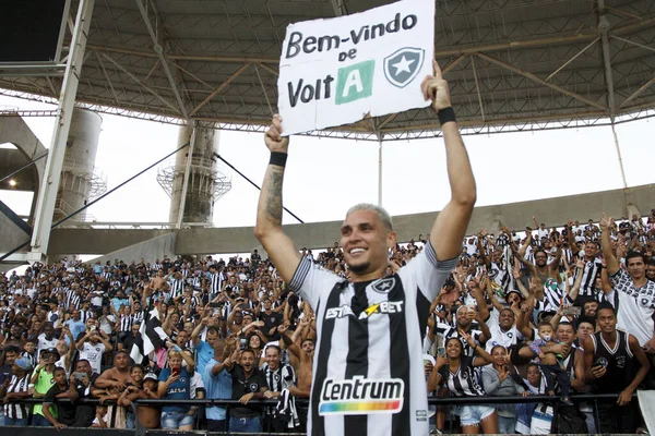 巴西足球锦标赛 第二分区 Botafogo和Operario 2021年11月15日 巴西里约热内卢 Botafogo和Operario Pr之间的足球比赛 适用于第36轮巴西足球锦标赛 第二赛段 — 图库照片