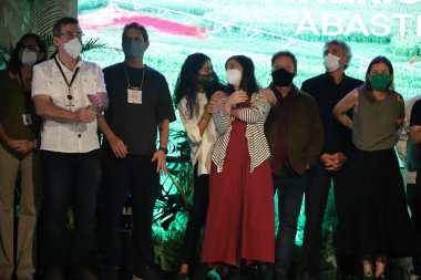 SP 2021 masasında üç gün boyunca Sao Paulo tatları toplandı. 18 Kasım 2021: Sao Paulo Valisi Joao Doria, Perşembe günü Barra Funda, Sao Paulo 'daki Amerika Latin Anıtı' nda Mesa SP 2021 'in açılışına katıldı.