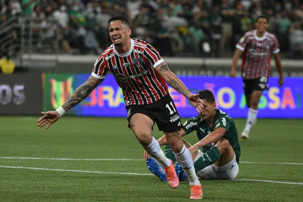 Brasiliansk Fotboll Mästerskap Palmeiras Och Sao Paulo November 2021 Sao — Stockfoto