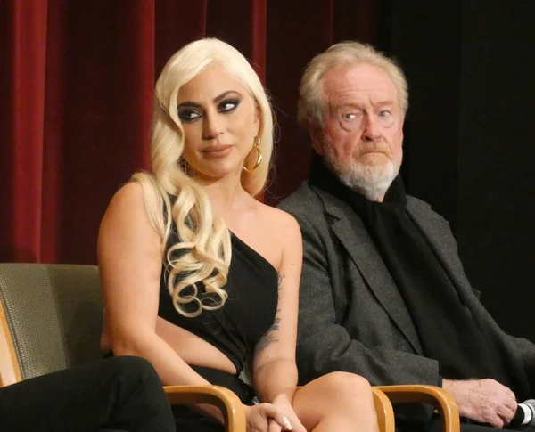 Lady Gaga Megdöbbenti Manhattant Gucci Ház Bemutatóján Nov 2021 Manhattan — Stock Fotó