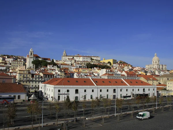 Σταθμός Κρουαζιέρας Στη Λισαβόνα Νοεμβρίου 2021 Λισαβόνα Πορτογαλία Άποψη Της — Φωτογραφία Αρχείου