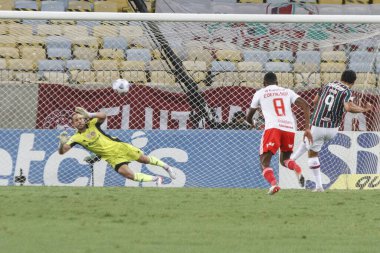 Sao Paulo ve Athletico Paranaense. 24 Kasım 2021, Rio de Janeiro, Brezilya: Sao Paulo takımından Koç Rogerio Ceni, Sao Paulo ve Athletico Paranaense arasında oynanan futbol maçı sırasında, 34. 