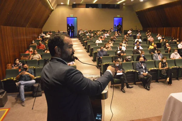 Foro Permanente Sobre Movilización Contra Las Drogas Lleva Cabo Natal — Foto de Stock