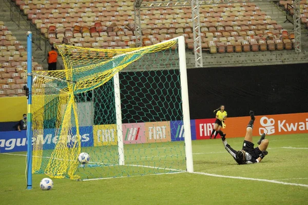 November 2021 Manaus Amazonas Brasilien Fußballspiel Zwischen Den Nationalmannschaften Chiles — Stockfoto