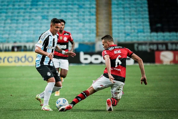 Braziliaans Kampioenschap Voetbal Gremio Flamengo November 2021 Porto Alegre Brazilië — Stockfoto