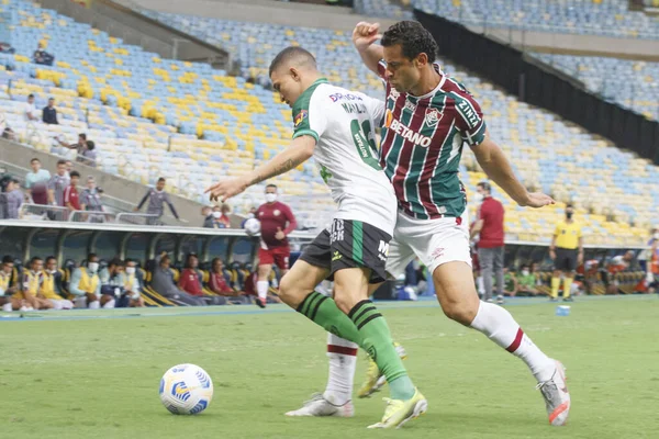Fluminense America Νοεμβρίου 2021 Ρίο Ντε Τζανέιρο Βραζιλία Θαυμαστές Της — Φωτογραφία Αρχείου