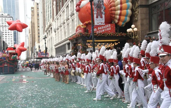 Парад Дня Благодарения Мейси 2021 Ноября 2021 Года Нью Йорк — стоковое фото