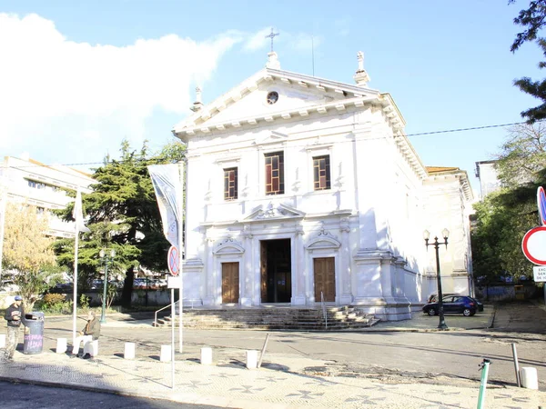 Religion Blick Auf Die Kirche Nossa Senhora Dos Anjos Lissabon — Stockfoto