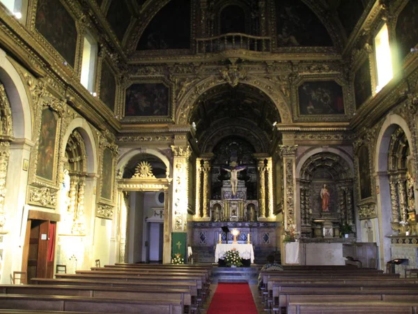 Náboženství Pohled Kostel Nossa Senhora Dos Anjos Lisabonu Listopadu 2021 — Stock fotografie