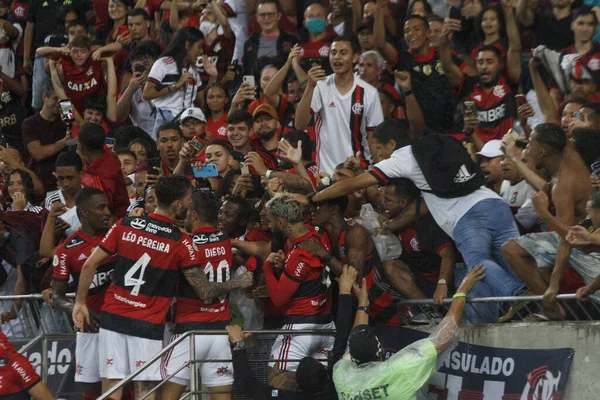 Brasilianische Fußballmeisterschaft Flamengo Und Ceara November 2021 Rio Janeiro Brasilien — Stockfoto