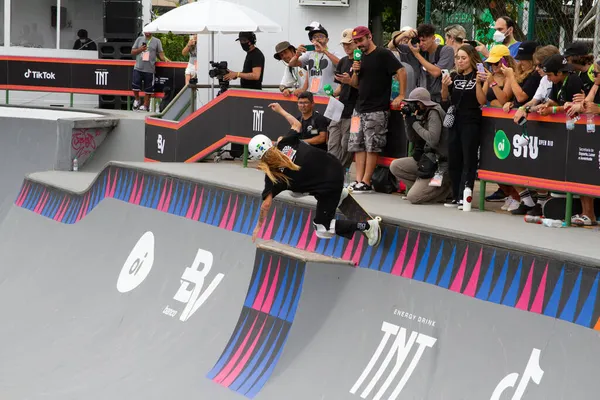 Die World Skater Street Park Nehmen Der Auflage Der Stu — Stockfoto