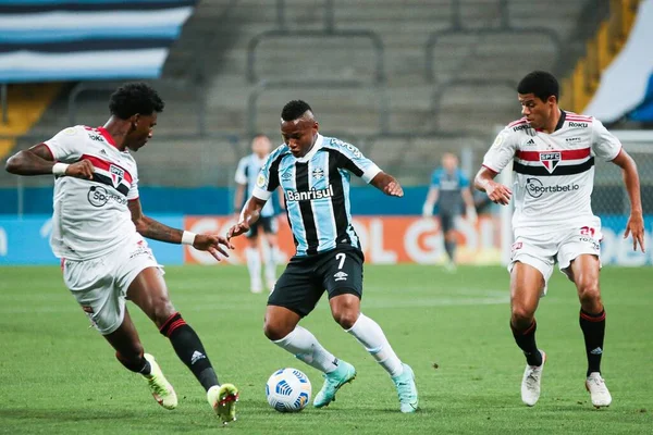 Championnat Brésil Football Gremio Sao Paulo Décembre 2021 Porto Alegre — Photo