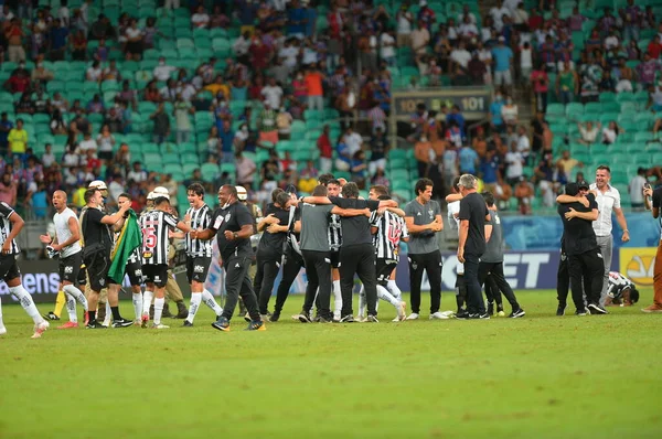 Campeonato Brasileño Fútbol Bahia Atlético Mineiro Diciembre 2021 Salvador Bahia — Foto de Stock