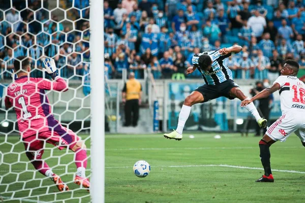 Brasilianische Fußballmeisterschaft Gremio Und Sao Paulo Dezember 2021 Porto Alegre — Stockfoto