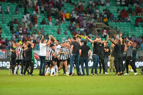 Campeonato Brasileño Fútbol Bahia Atlético Mineiro Diciembre 2021 Salvador Bahia — Foto de Stock