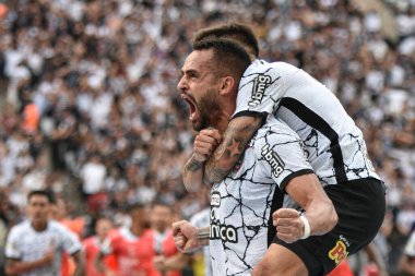 Brezilya Futbol Şampiyonası: Corinthians ve Gremio: 5 Aralık 2021, Sao Paulo, Brezilya: Gremio takımından Diego Souza 'nın Corinthians ve Gremio arasında oynanan 37.