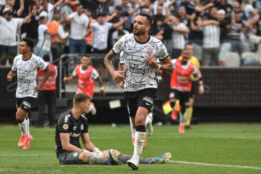 Brezilya Futbol Şampiyonası: Corinthians ve Gremio: 5 Aralık 2021, Sao Paulo, Brezilya: Gremio takımından Diego Souza 'nın Corinthians ve Gremio arasında oynanan 37.