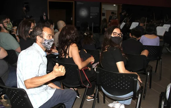 Int Gpa Orchestra Institute Realiza Vivo Com Participação Especial Rafael — Fotografia de Stock