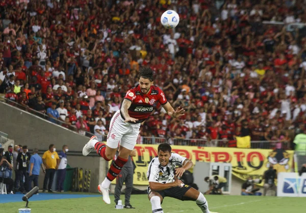 Campeonato Brasileiro Futebol Flamengo Santos Dezembro 2021 Rio Janeiro Brasil — Fotografia de Stock