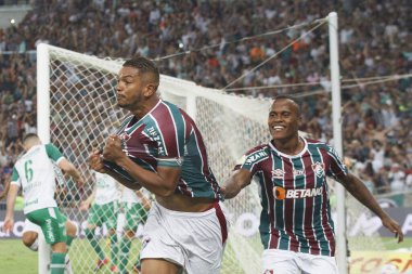 Brezilya Futbol Şampiyonası: Fluminense ve Chapecoense. 9 Aralık 2021, Rio de Janeiro, Brezilya. Fluminense ve Chapecoense arasındaki futbol maçı, Maracana Stadyumu 'nda düzenlenen Brezilya Futbol Şampiyonası' nın son turu için geçerli.