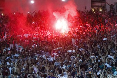 Brezilya Futbol Şampiyonası: Fluminense ve Chapecoense. 9 Aralık 2021, Rio de Janeiro, Brezilya. Fluminense ve Chapecoense arasındaki futbol maçı, Maracana Stadyumu 'nda düzenlenen Brezilya Futbol Şampiyonası' nın son turu için geçerli.