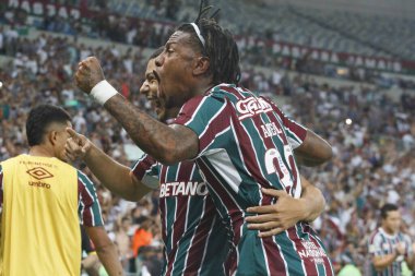 Brezilya Futbol Şampiyonası: Fluminense ve Chapecoense. 9 Aralık 2021, Rio de Janeiro, Brezilya. Fluminense ve Chapecoense arasındaki futbol maçı, Maracana Stadyumu 'nda düzenlenen Brezilya Futbol Şampiyonası' nın son turu için geçerli.