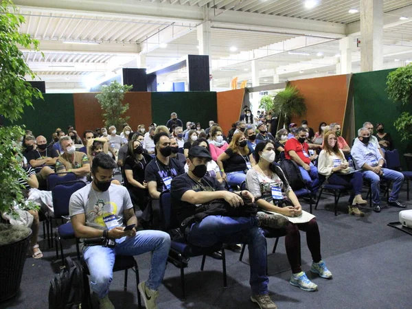 Expo Motorhome Tiene Lugar Ciudad Pinhais Estado Brasileño Paraná Diciembre — Foto de Stock