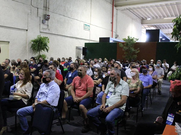 Expo Motorhome Koná Městě Pinhais Brazilském Státě Parana Prosince 2021 — Stock fotografie