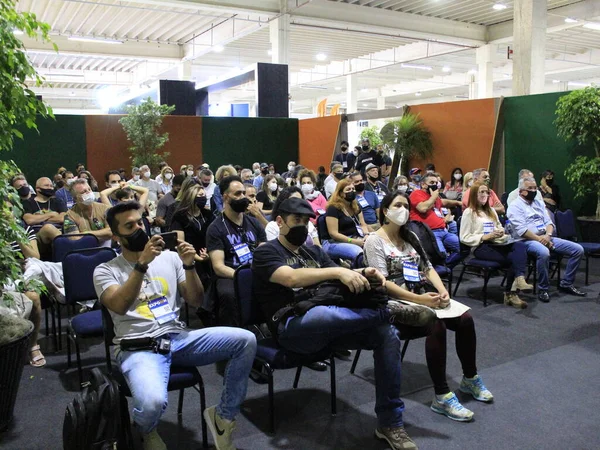 Expo Motorhome Déroule Dans Ville Pinhais Dans État Brésilien Parana — Photo