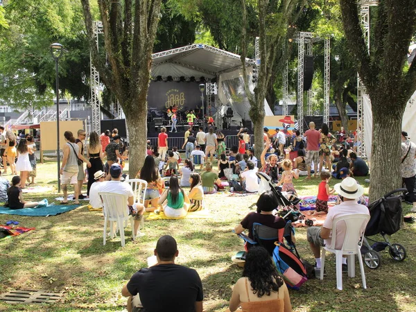 Musik Ausgabe Des Curitiba Jazz Festival Dezember 2021 Curitiba Parana — Stockfoto