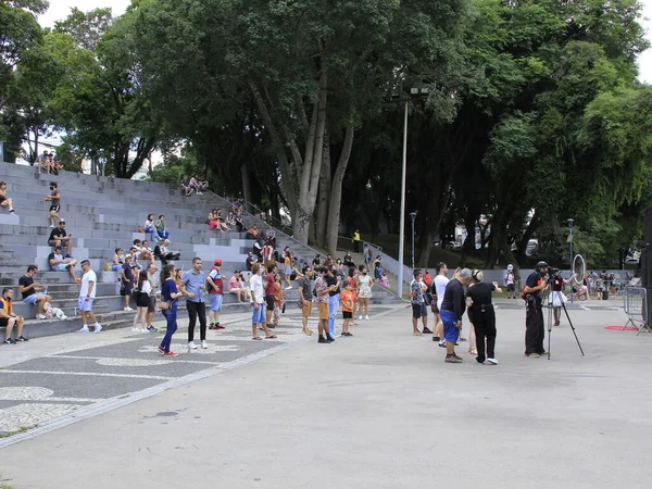 Müzik Curitiba Caz Festivali Aralık 2021 Curitiba Parana Brezilya Hafta — Stok fotoğraf