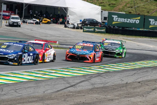 Principal Categoria Automobilismo Nacional Encerra Temporada 2021 Templo Automobilismo Brasileiro — Fotografia de Stock