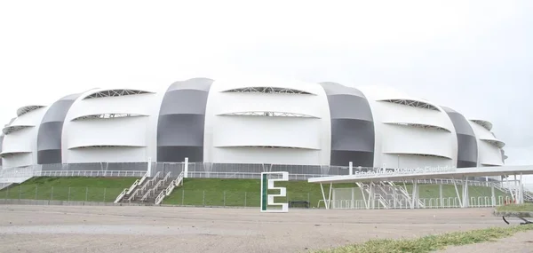 마라도나의 산티아고델 에스테로에 드레데 퀴다데스 경기장 2021 아르헨티나 산티아고델 에스테로 — 스톡 사진