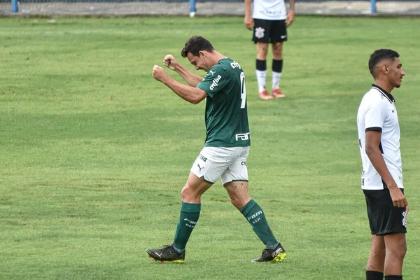 Campeonato Paulista Futebol Sub Corinthians Palmeiras Dezembro 2021 São Paulo — Fotografia de Stock