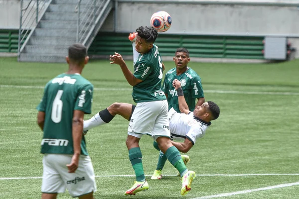 Int Finał Kategorii Campeonato Paulista Między Palmeiras Corinthians Grudnia 2021 — Zdjęcie stockowe