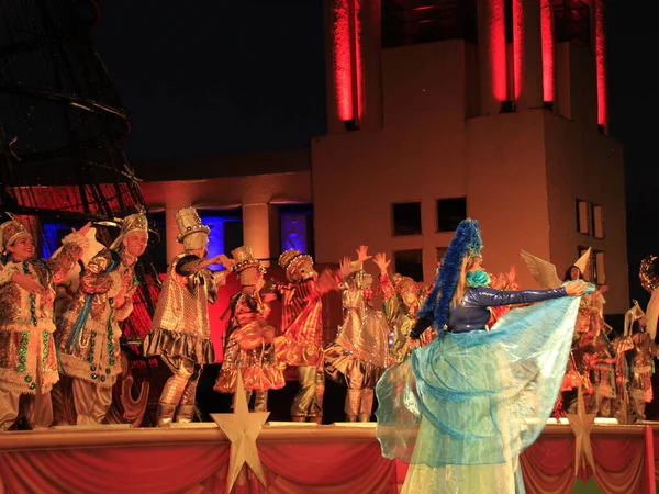 Audience Enjoys Presentation Curitibano Christmas Oratory December 2021 Curitiba Parana — Stockfoto