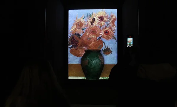 Van Gogh Immersive Experience Inglés Diciembre 2021 Nueva York Estados — Foto de Stock