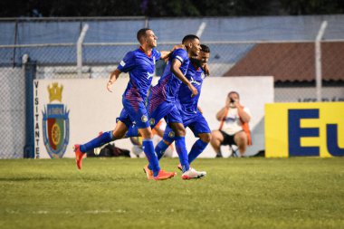 Sao Paulo Küçükler Futbol Kupası: Sao Caetano ve Perilima-PB. 5 Ocak 2021, Sao Caetano do sul, Sao Paulo, Brezilya: Sao Caetano ile Perilima-PB arasındaki futbol maçı, 2022 Sao Paulo Gençler Futbol Kupası 'nın ilk turu için geçerlidir.