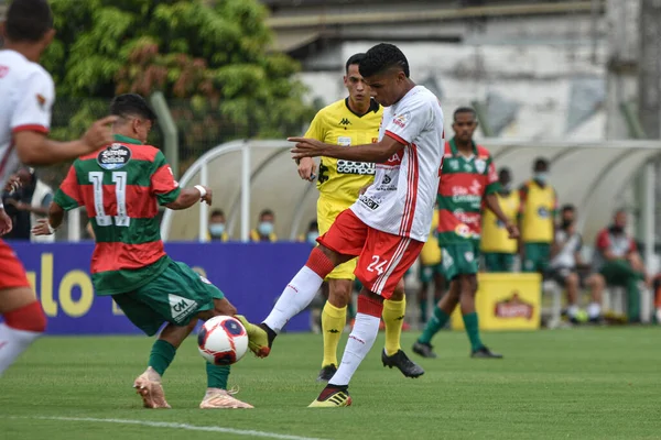 Sao Paulo Futbol Küçükler Kupası Uniao Mogi Portuguesa Ocak 2021 — Stok fotoğraf