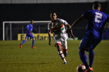 Sao Paulo Gençler Futbol Kupası: Sao Caetano ve CSE-CE 8 Ocak 2021, Sao Caetano do Sul, Sao Paulo, Brezilya: Sao Caetano ile CSE-AL arasındaki futbol maçı, 2022 Sao Paulo Gençler Futbol Kupası 'nın ikinci turu için geçerlidir. 